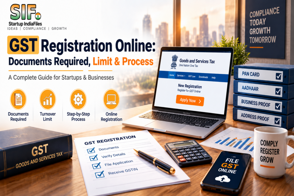 GST Registration Online: Documents Required, Limit & Process